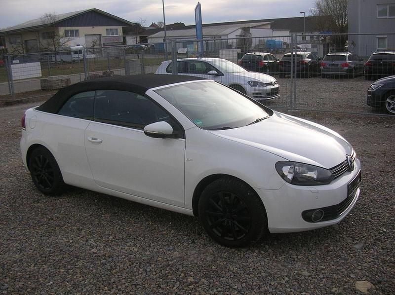 Gebraucht VW Golf Cabriolet Cup 140 PS (102 kW) 2014 Weiß Cabrio