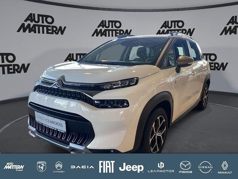 Weiß Gebraucht 2023 Citroën C3 Aircross PureTech SUV | 17.990 € (Teuer) - Bild 1/4