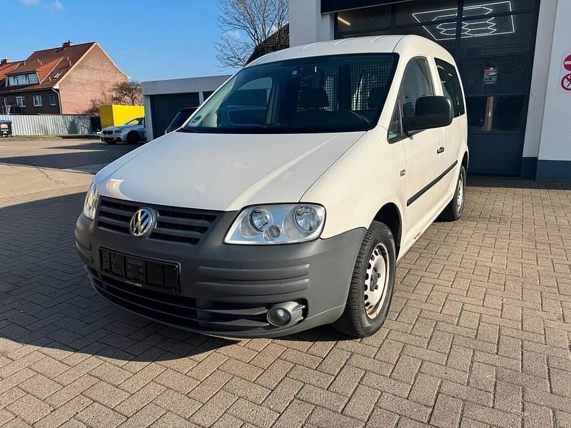 Gebraucht VW Caddy 109 PS (80 kW) 2009 Weiß Van / Kleinbus