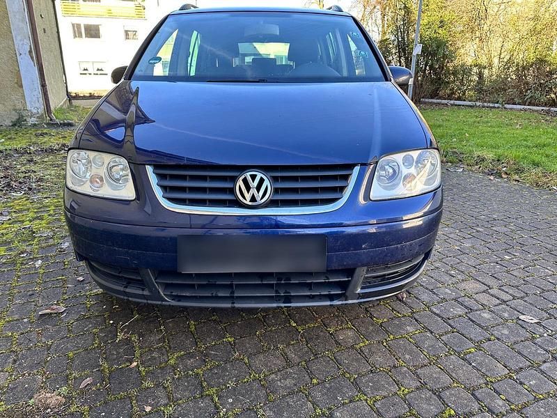 Gebraucht VW Touran 116 PS (85 kW) 2005 Blau Van / Kleinbus