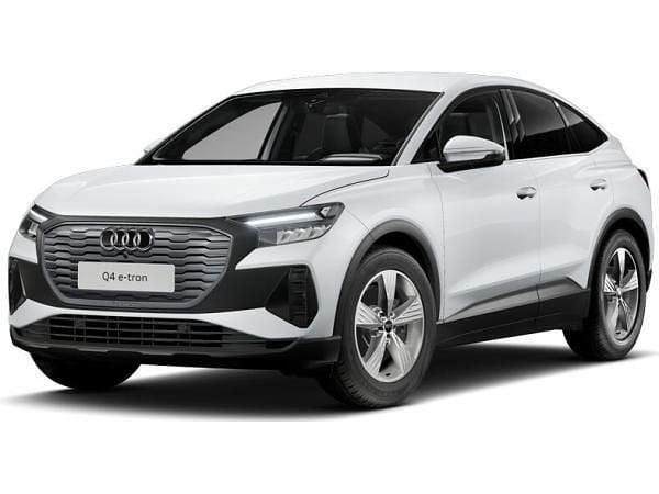 Weiß (gletscherweiß metallic) Neu 2025 Audi Q4 Sportback e-tron Ambiente SUV | 47.863 € (Superpreis) - Bild 1/4