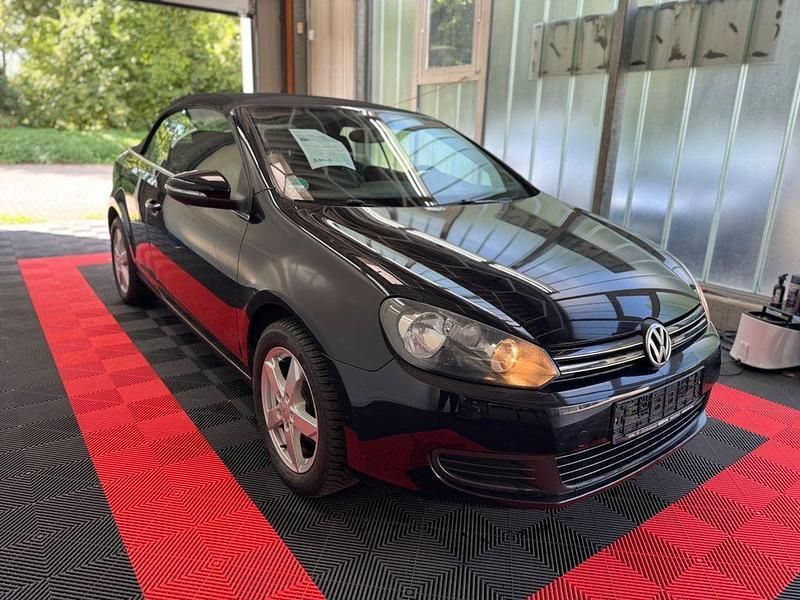 Schwarz Gebraucht 2012 VW Golf Cabriolet Basis Cabrio | 8.600 € (Fairer Preis) - Bild 1/4
