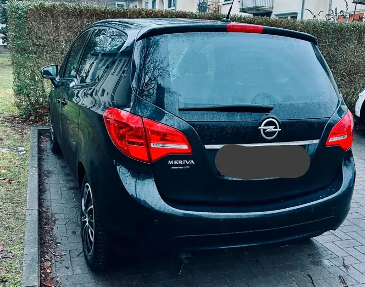 Gebraucht Opel Meriva 119 PS (87 kW) 2013 Schwarz Van / Kleinbus