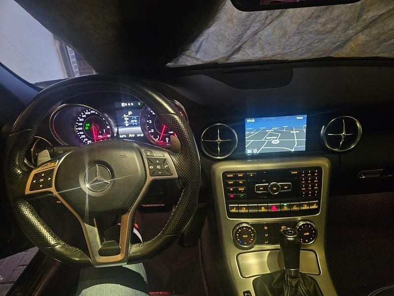 Gebraucht Mercedes SLK55 AMG AMG 422 PS (310 kW) 2015 Schwarz Cabrio