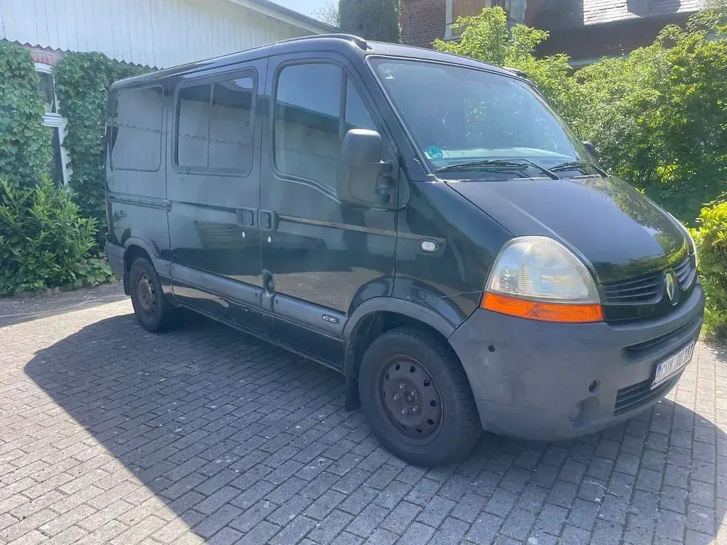 Gebraucht Renault Master Basis 120 PS (88 kW) 2008 Schwarz Van / Kleinbus