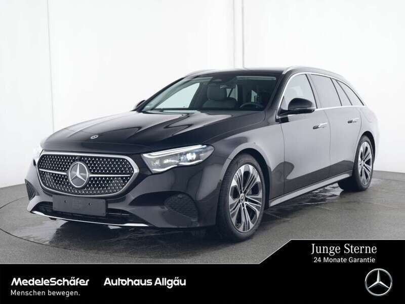 Lack obsidianschwarz Gebraucht 2024 Mercedes E300 Avantgarde Kombi | 51.770 € (Guter Preis) - Bild 1/4