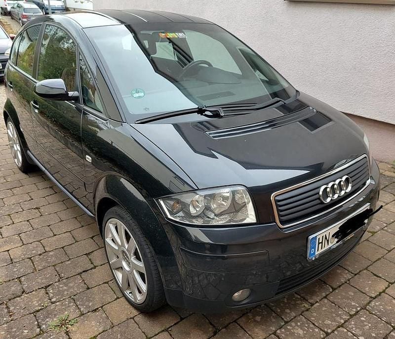 Schwarz Gebraucht 2004 Audi A2 S-Line Kleinwagen | 2.100 € (Superpreis) - Bild 1/4