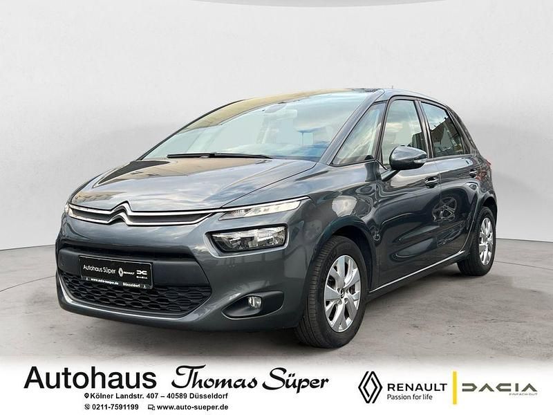 Grau Gebraucht 2015 Citroën C4 Picasso PureTech Van / Kleinbus | 8.750 € (Teuer) - Bild 1/4