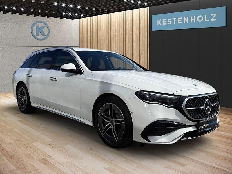 Gebraucht Mercedes E300 AMG 313 PS (230 kW) 2025 Unilack polarweiß Kombi