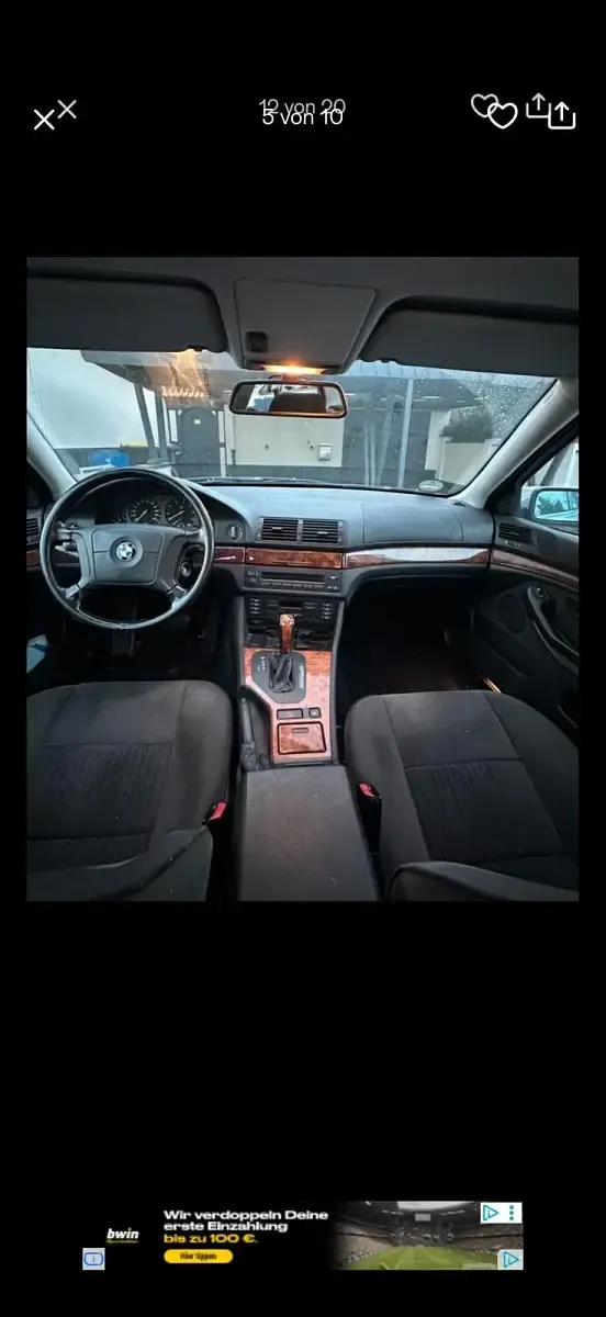 Gebraucht BMW 528 193 PS (141 kW) 1998 Silber Limousine