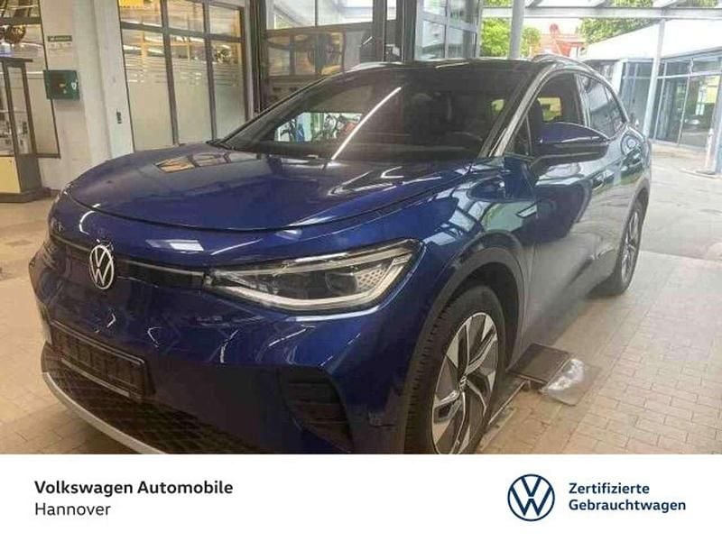 Blue dusk metallic/schwarz Gebraucht 2021 VW ID.4 Pro SUV | 27.390 € (Guter Preis) - Bild 1/3