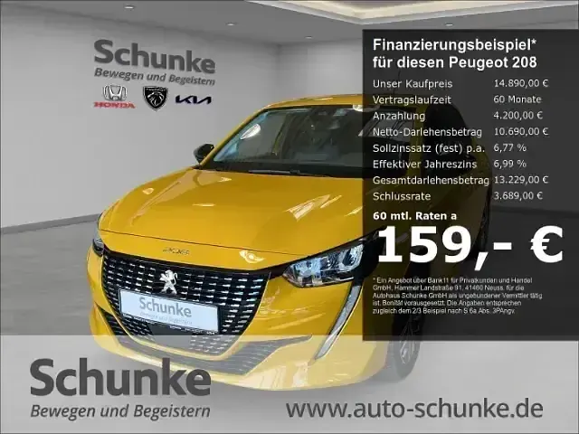 Gebraucht Peugeot 208 Allure 101 PS (74 kW) 2023 Kleinwagen