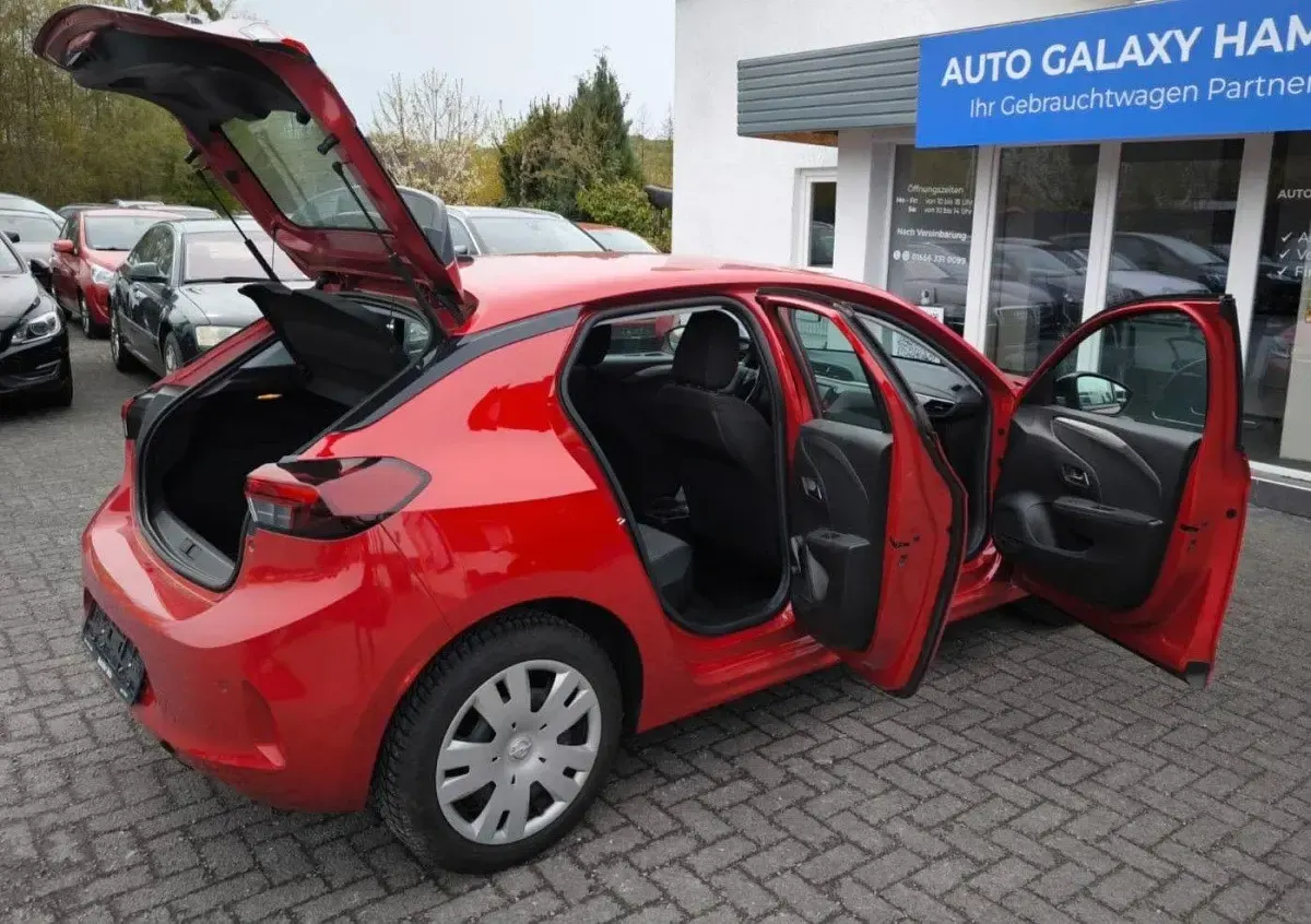 Używany Opel Corsa Edition 75 KM (55 kW) 2020 Czerwony Hatchback