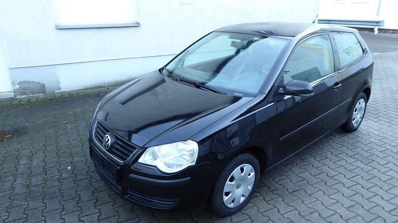 Gebraucht VW Polo Trendline 60 PS (44 kW) 2008 Schwarz Kleinwagen