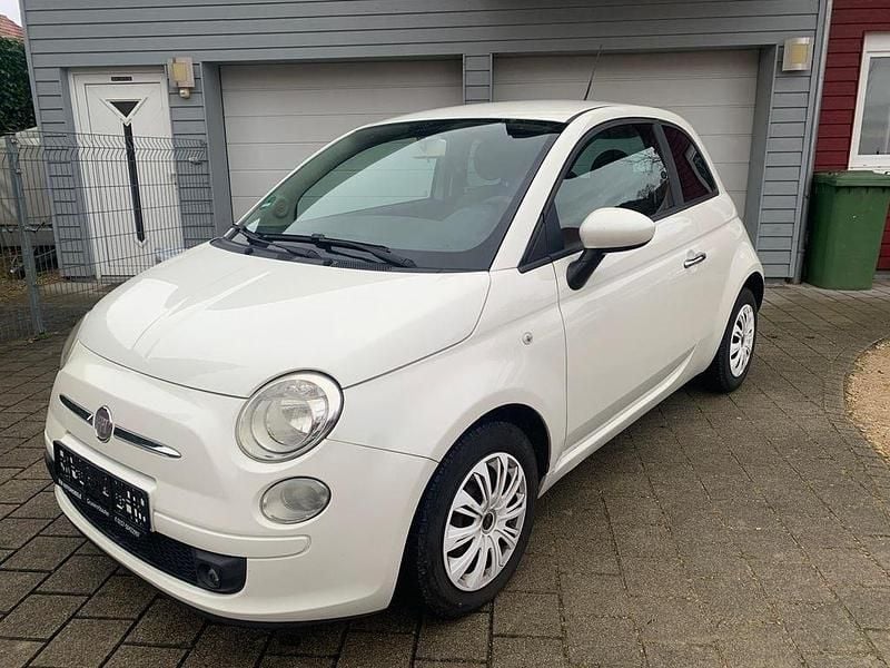 Bianco bianco/ bossa nova/calc Gebraucht 2011 Fiat 500 Sport Kleinwagen | 3.200 € (Superpreis) - Bild 1/4