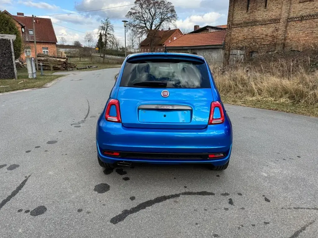 Gebraucht Fiat 500S S 105 PS (77 kW) 2016 Blau Kleinwagen