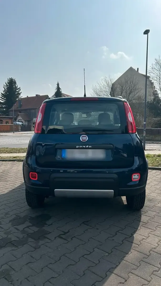 Gebraucht Fiat Panda 4x4 Rock 86 PS (63 kW) 2014 Blau Kleinwagen