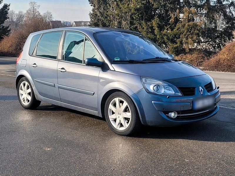 Gebraucht Renault Scénic II 150 PS (110 kW) 2008 Blau Van / Kleinbus