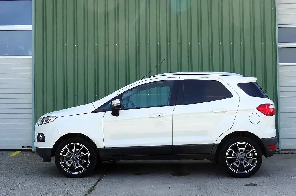 Gebraucht Ford Ecosport Titanium 125 PS (91 kW) 2015 Weiß SUV