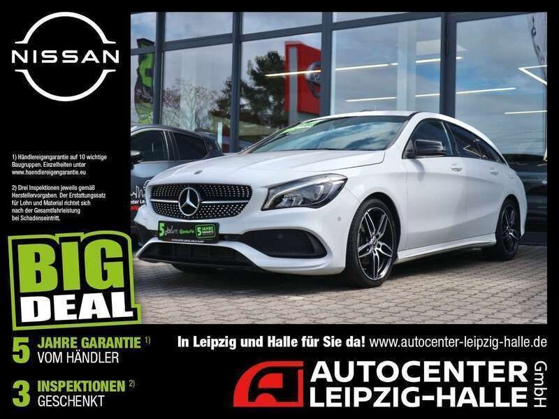 Polarweiss unilack Gebraucht 2019 Mercedes CLA200 AMG line Kombi | 21.490 € (Fairer Preis) - Bild 1/4