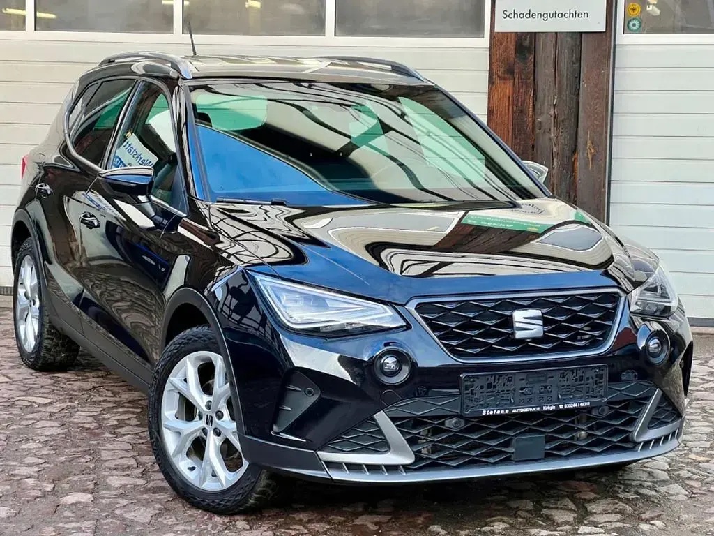 Gebraucht Seat Arona FR 110 PS (80 kW) 2022 Schwarz SUV