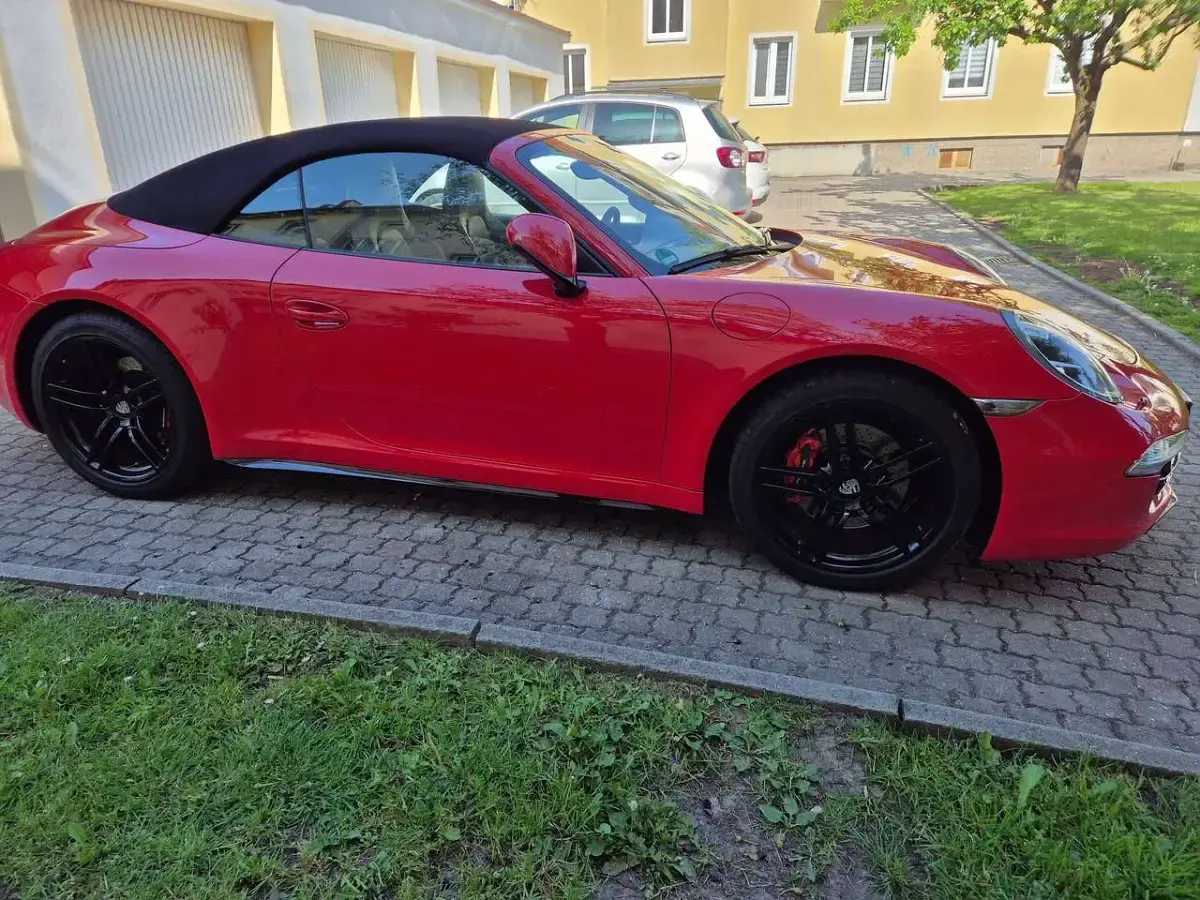 Gebraucht Porsche 991 349 PS (256 kW) 2013 Rot Cabrio