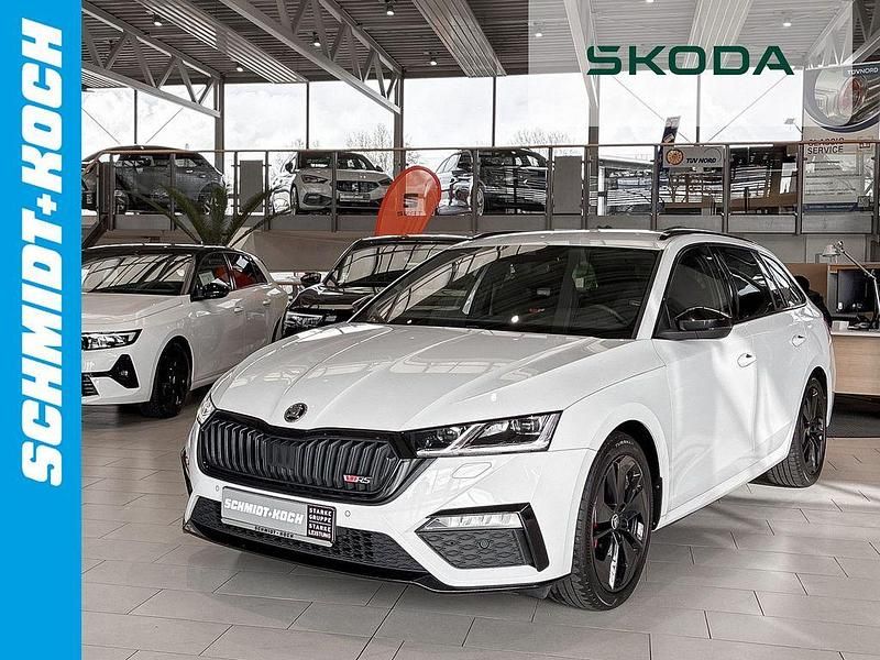 Gebraucht Skoda Octavia RS 200 PS (147 kW) 2022 Moonweiß (weiß) Kombi