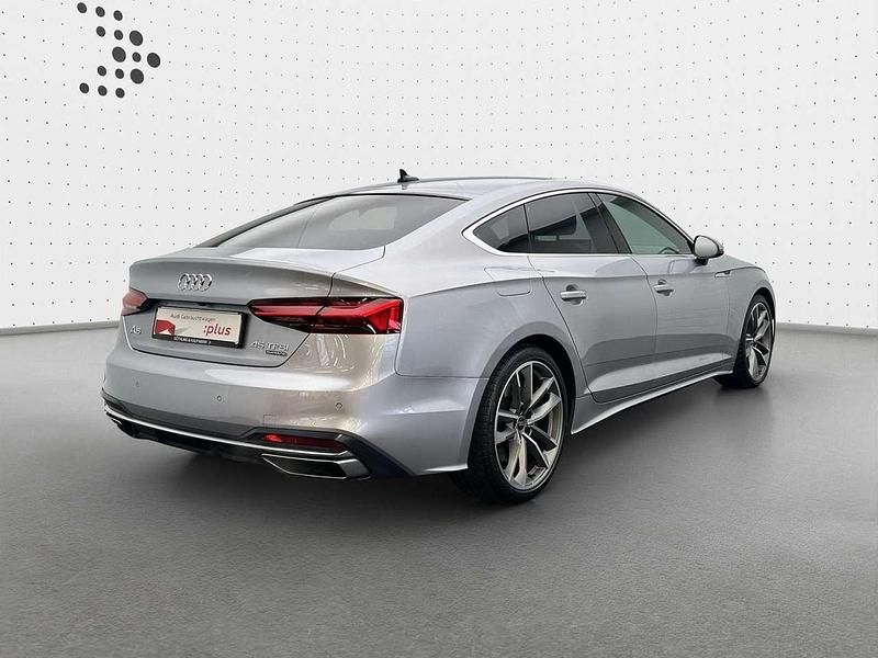 Gebraucht Audi A5 Advanced 265 PS (194 kW) 2023 Florettsilber metallic Coupé