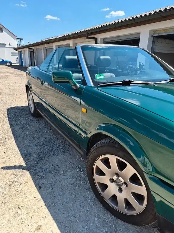 Gebraucht Audi Cabriolet Sport 125 PS (91 kW) 1997 Grün Cabrio
