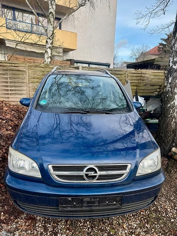 Gebraucht Opel Zafira Njoy 125 PS (91 kW) 2005 Blau Van / Kleinbus