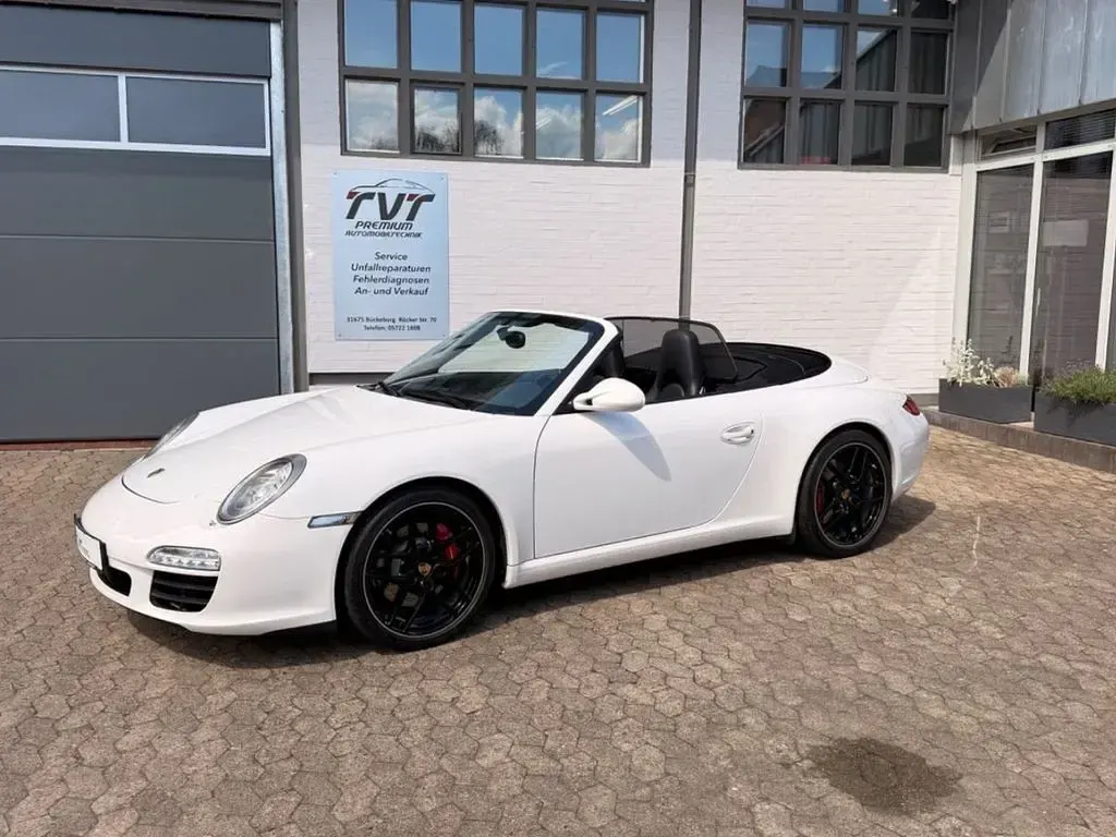 Gebraucht Porsche 911 Carrera S Cabriolet 385 PS (283 kW) 2011 Weiß Cabrio