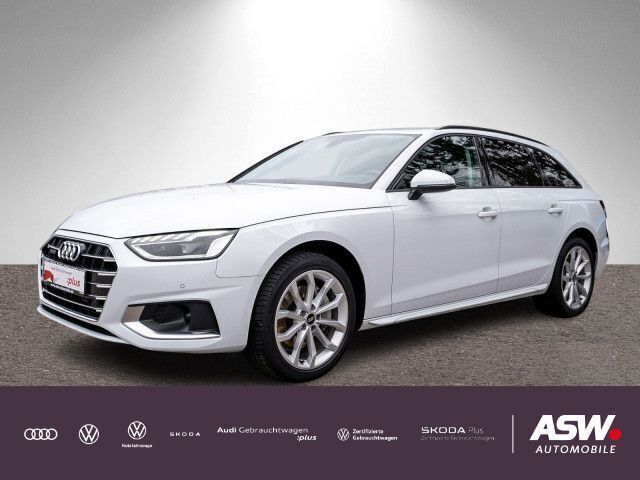 Gletscherweiß metallic Gebraucht 2022 Audi A4 Advanced Plus Kombi | 32.560 € (Fairer Preis) - Bild 1/4