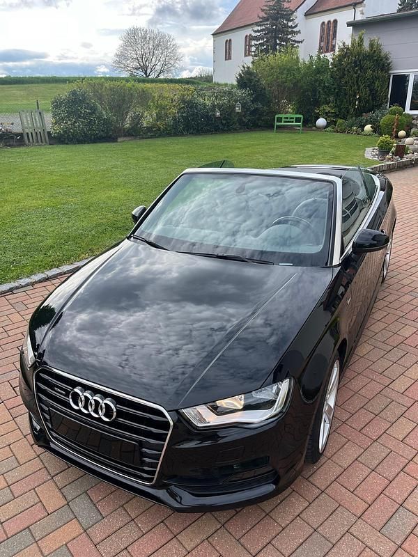 Gebraucht Audi A3 Cabriolet S-Line 184 PS (135 kW) 2015 Schwarz Cabrio