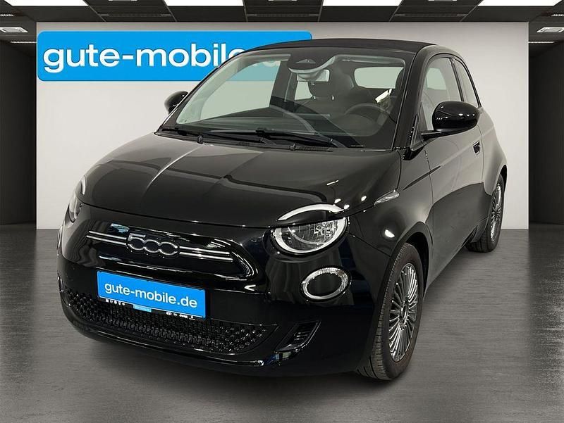 Schwarz Gebraucht 2022 Fiat 500e Icon Cabrio | 16.990 € (Superpreis) - Bild 1/4