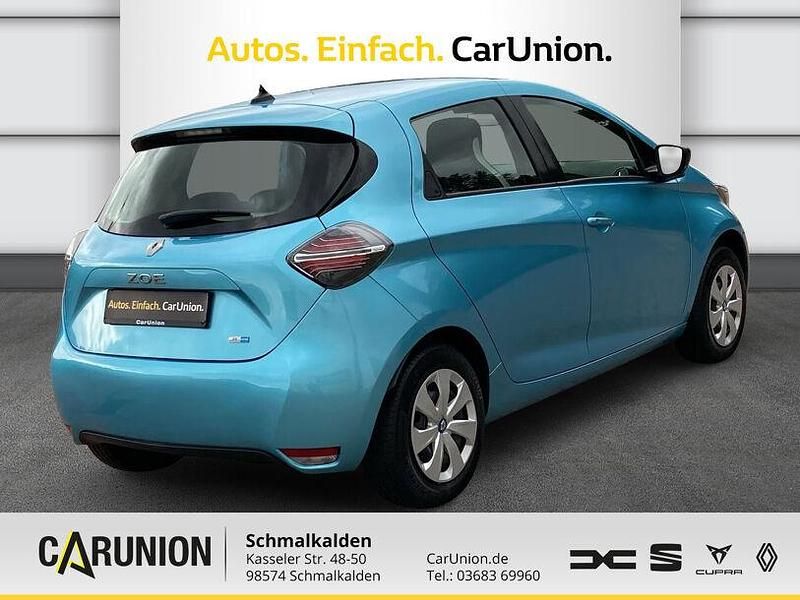 Gebraucht Renault Zoe Life 80 kW (109 PS) 2021 Aquamarinblau metal Kleinwagen