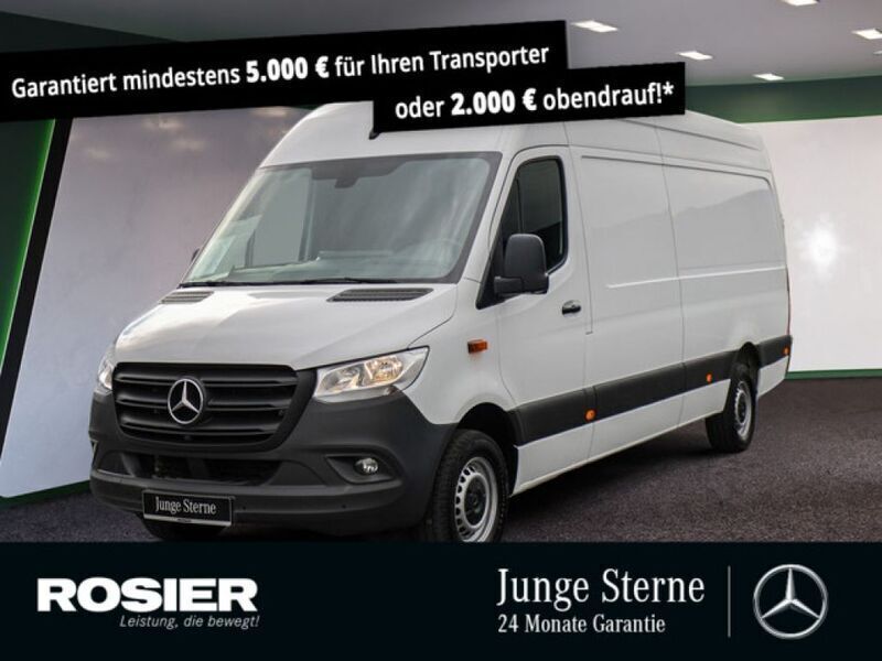 Weiss / arktikweiss Gebraucht 2022 Mercedes Sprinter Van | 30.405 € (Fairer Preis) - Bild 1/3