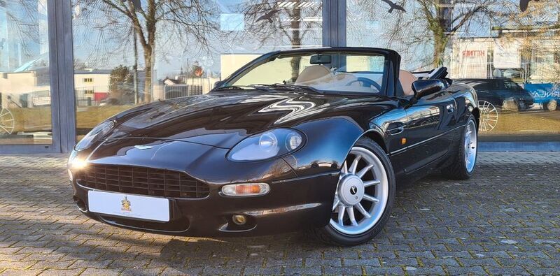 Schwarz Gebraucht 1997 Aston Martin DB7 Cabrio | 34.900 € - Bild 1/4