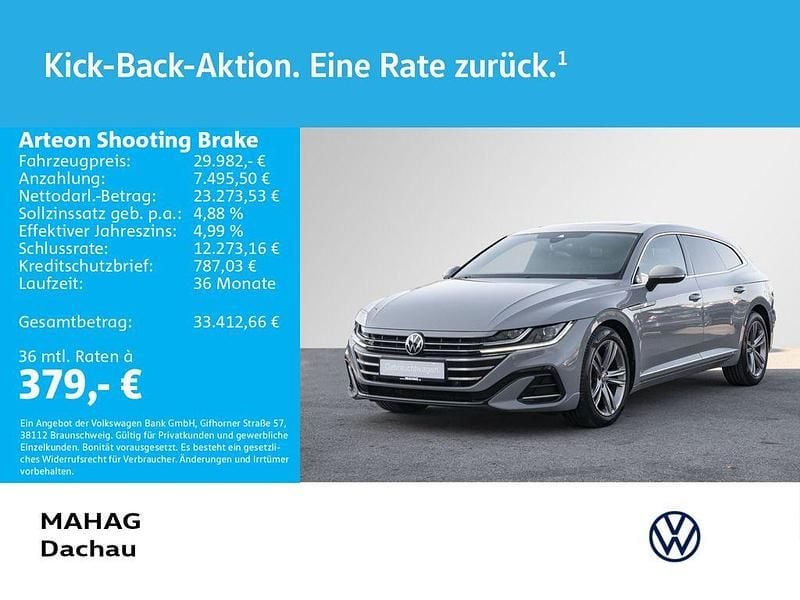 Gebraucht VW Arteon R-line 190 PS (139 kW) 2022 Grau Limousine