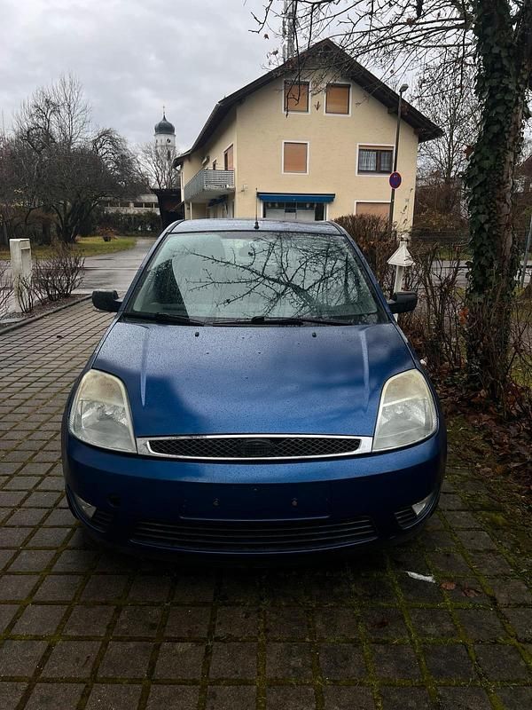 Blau Gebraucht 2007 Ford Fiesta Kleinwagen | 2.250 € - Bild 1/4