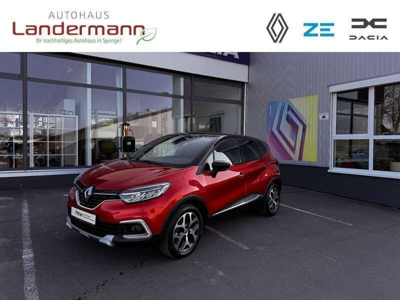 Dezir rot metallic / dach black pearl sc (metallic) Gebraucht 2018 Renault Captur Intens SUV | 12.490 € (Fairer Preis) - Bild 1/4