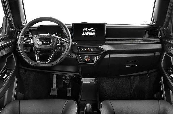 Neu Ligier Myli 2026 Weiß Kleinwagen