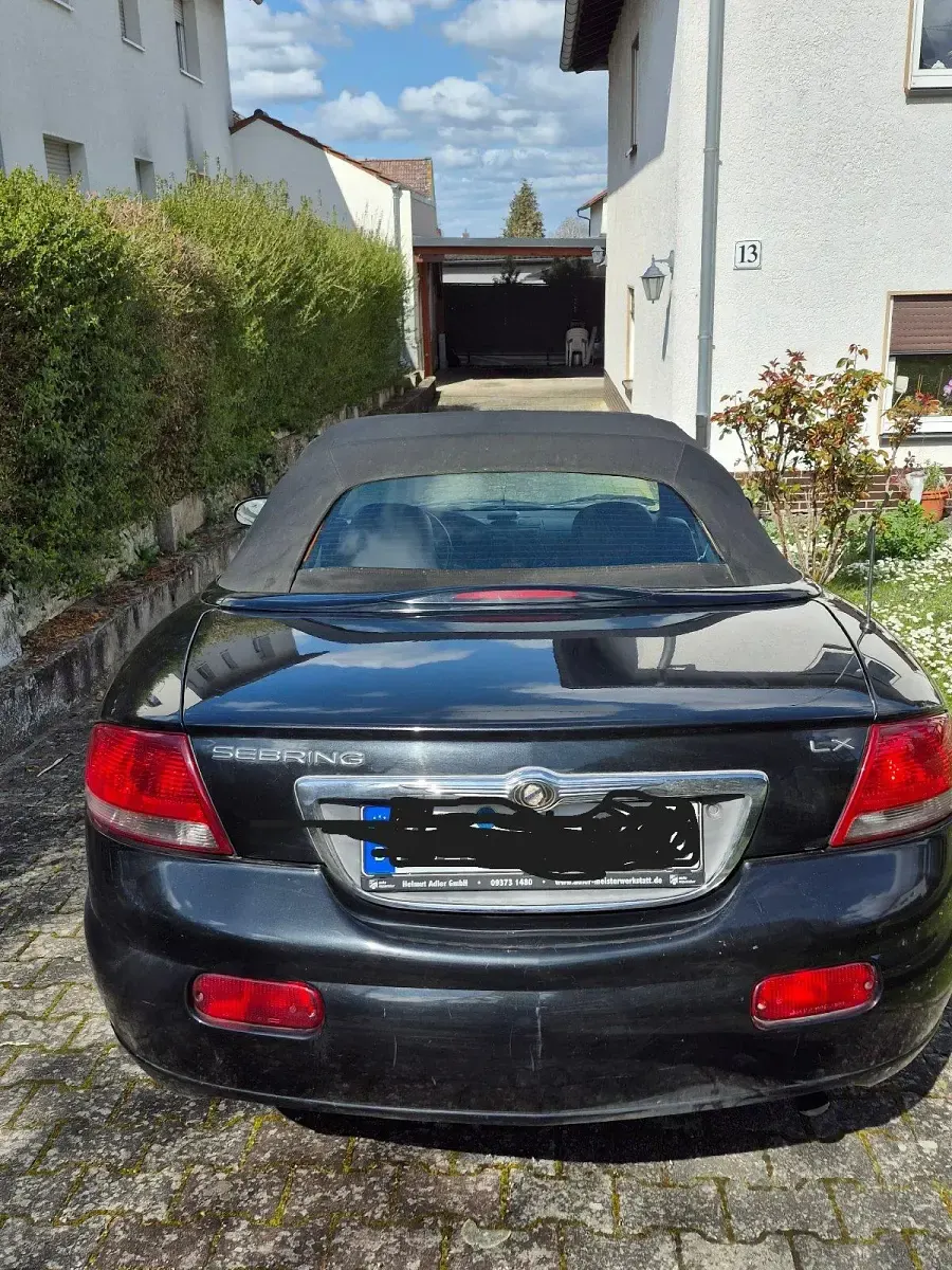 Gebraucht Chrysler Sebring Cabriolet 203 PS (149 kW) 2005 Schwarz Cabrio