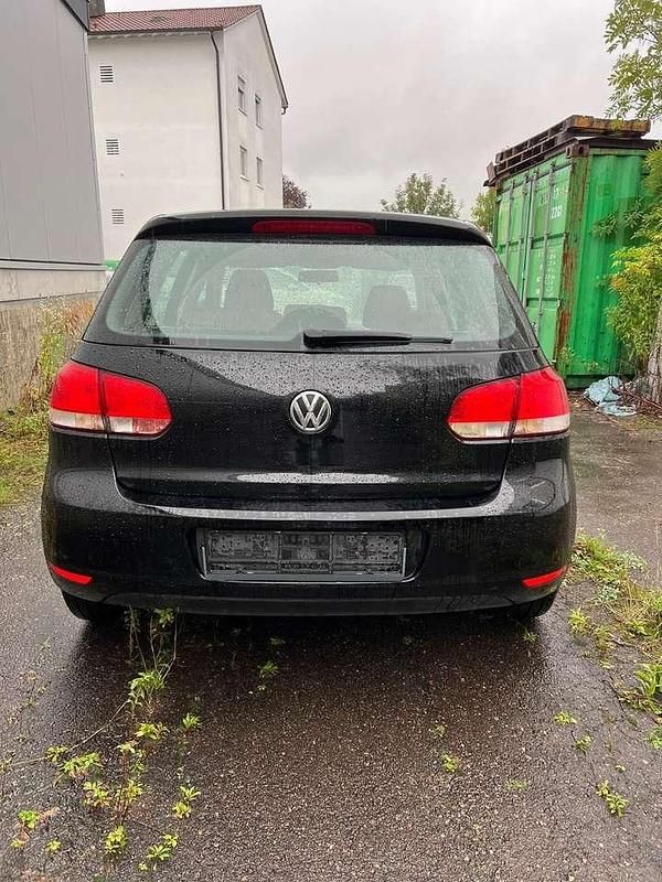 Gebraucht VW Golf VI Trendline 80 PS (58 kW) 2009 Schwarz Kleinwagen