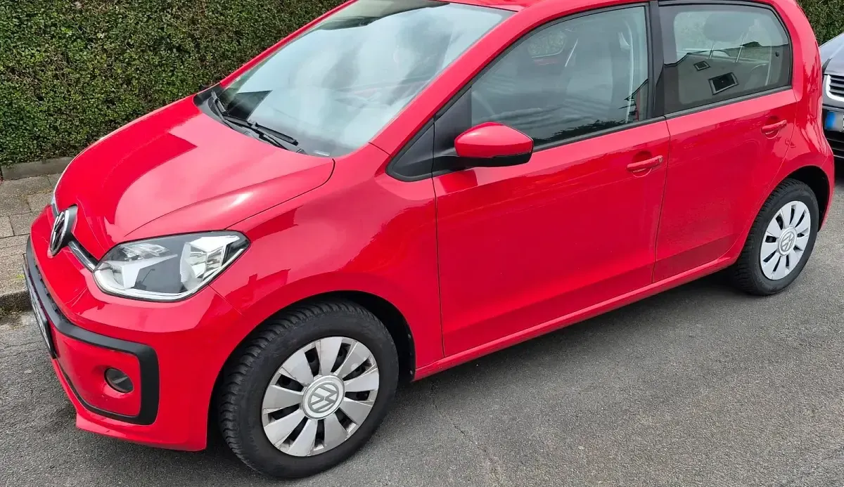 Gebraucht VW up! Move 75 PS (55 kW) 2018 Rot Kleinwagen