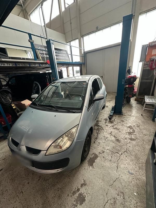 Gebraucht Mitsubishi Colt 74 PS (54 kW) 2007 Blau Kleinwagen