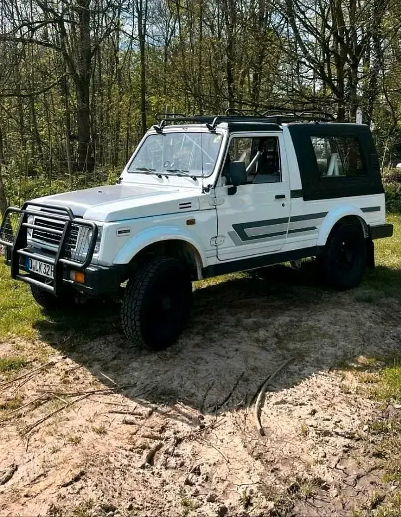 Gebraucht Suzuki Samurai 64 PS (47 kW) 1990 Weiß SUV