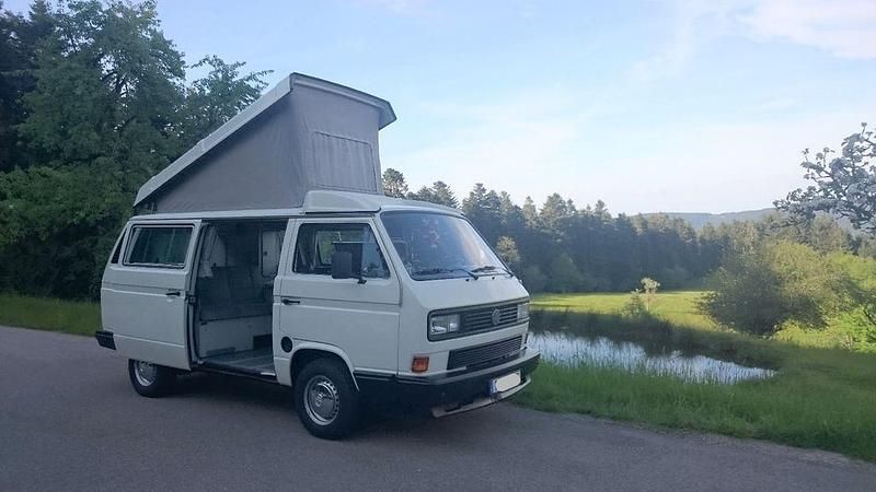 Weiß Gebraucht 1987 VW T3 California Van | 23.500 € - Bild 1/4