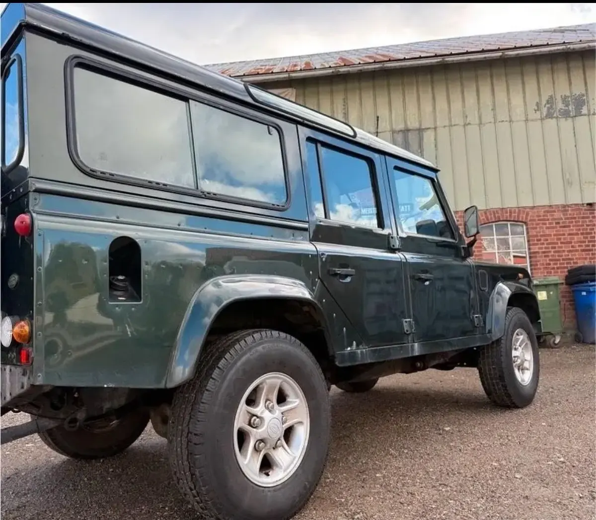 Brugt Land Rover Defender 122 HK (89 kW) 2003 Grøn SUV