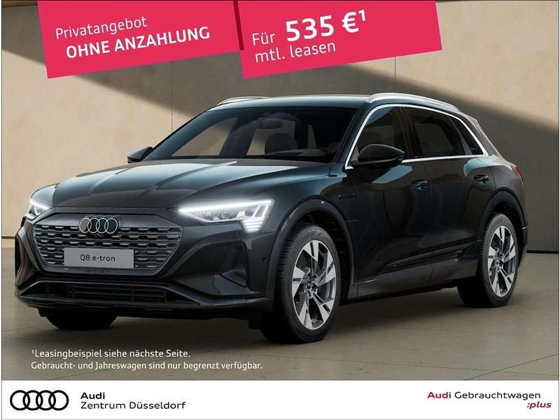 Schwarz Gebraucht 2024 Audi Q8 e-tron Advanced Plus SUV | 62.820 € (Fairer Preis) - Bild 1/3