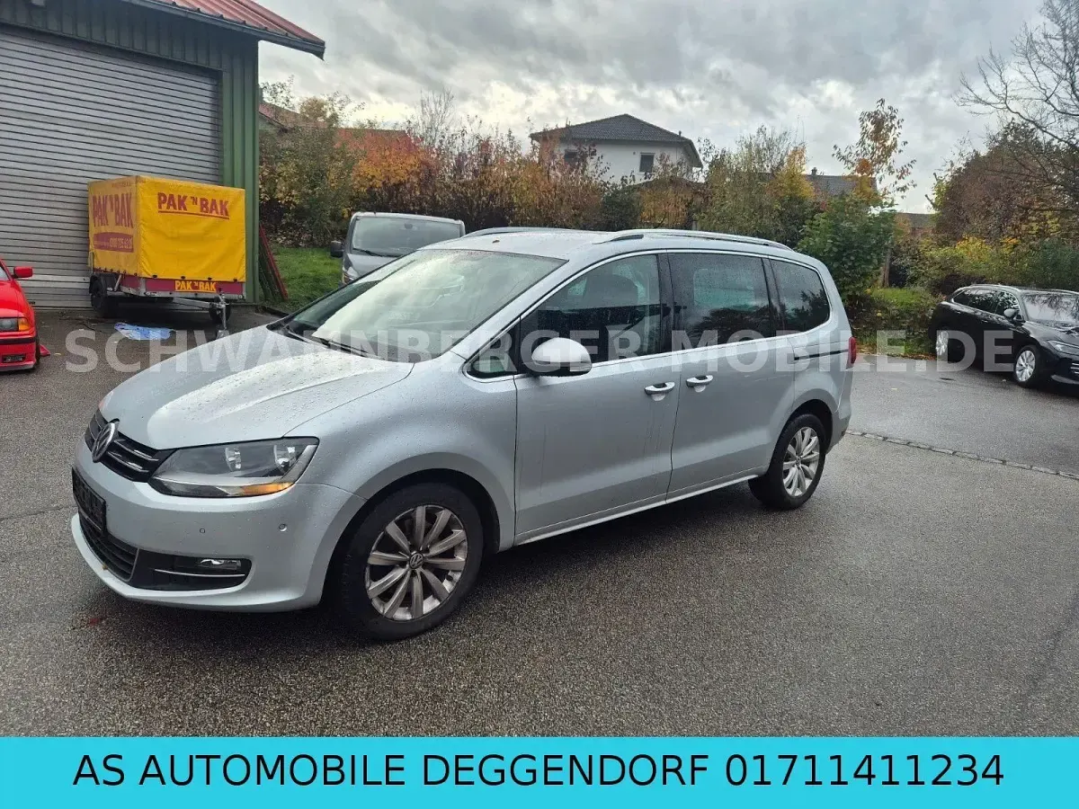 Gebraucht VW Sharan Highline 184 PS (135 kW) 2017 Silber Van / Kleinbus